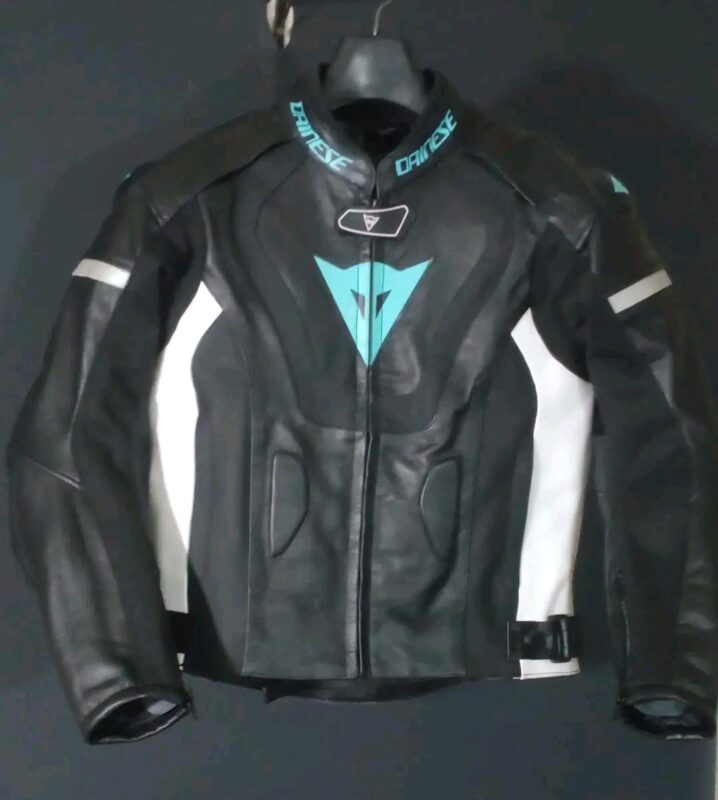 shonixe Dainese Motorbike Leather Jacket front