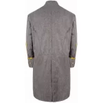 Civil War Captains Braid Grey Wool Men Frock Coat webp