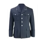 German Luftwaffe Officers Navy Bllue Wool Tunic webp