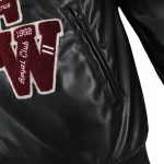 Hottest Models Men's Varsity Leather Jacket Custom Embroidery Chenille Patch Jacket